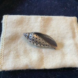 James Avery sea shell pin